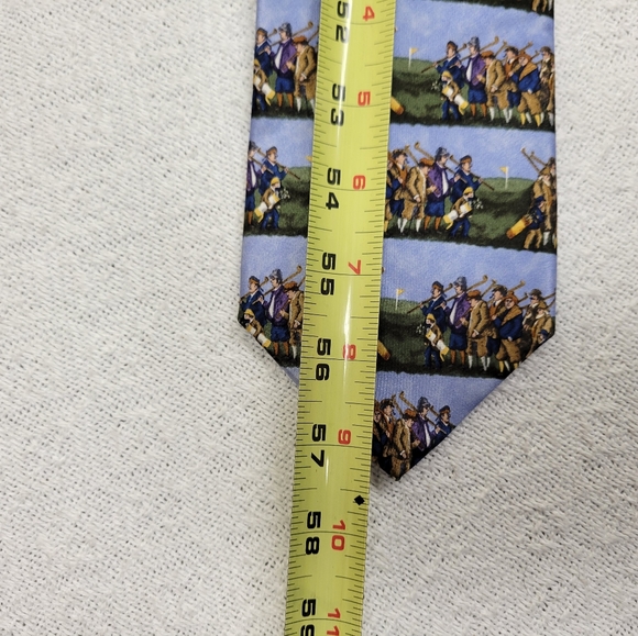 NWT Rare Guy Buffet 100% Silk Tie - Picture 7 of 9